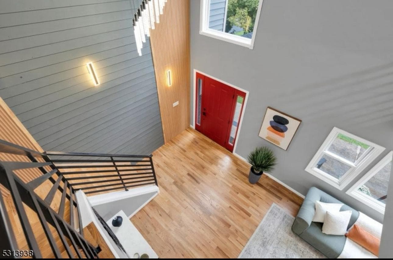 Geometric Staircase Remodel — photo 2